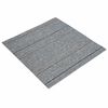 vidaXL Vloertegel Lichtgrijs met Strepen 50 x 50 cm 20 st