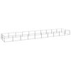 vidaXL Hondenkennel 20 m&sup2; staal zilverkleurig