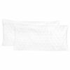 vidaXL Kussens 2 st 80x40x14 cm traagschuim