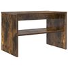 vidaXL TV-kast Gerookt eiken 60 x 35 x 40 cm Bewerkt hout