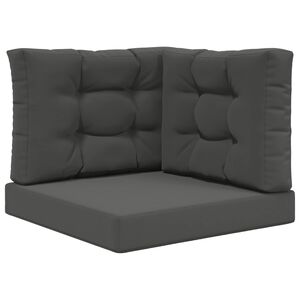 vidaXL Buiten bankkussen Polyester Antraciet 60 x 60 cm