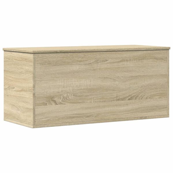 vidaXL Opbergbox 100x42x46 cm bewerkt hout sonoma eikenkleurig