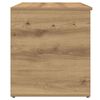vidaXL Opbergkist 84x42x46 cm bewerkt hout artisanaal eikenkleurig
