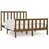 vidaXL Bedframe massief hout honingbruin 160x200 cm