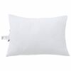 vidaXL Hoofdkussen 2 st 61 x 41 x 20 cm Polyester Wit