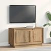 vidaXL TV-kast artisanaal eikenkleurig 80 x 35 x 45 cm Bewerkt hout