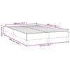 vidaXL Bedframe kunstleer wit 120x200 cm