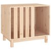vidaXL Hondenhok 70x50x62 cm massief grenenhout
