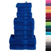 vidaXL 12-delige Handdoekenset SOLUND 600 g/m&sup2; blauw
