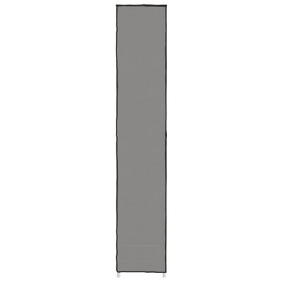 vidaXL Schoenenkast 60x30x166 cm stof grijs