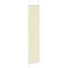 vidaXL Pliss&eacute; rolgordijn 50x200 cm stofbreedte 49,4 cm polyester cr&egrave;me