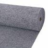 vidaXL Tapijt Grijs 1,2 x 20 m Polyester