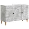 vidaXL TV-kast met lade Betongrijs 89 x 34,5 x 60 cm Bewerkt hout