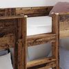 vidaXL Bunk Bed voor Kinderen Oudhout 90 x 200 cm Bewerkt hout