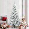 vidaXL Kunstmatige Inklapbare Kerstboom Groen 210 cm PE en PVC