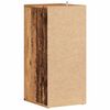 vidaXL Schoenenkast 32x35x70 cm bewerkt hout oud houtkleurig