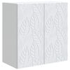vidaXL Wandkast Wit 59 x 31 x 60 cm Bewerkt hout
