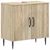 vidaXL Badkamer wastafelkast HAARLEM Sonoma Eiken 59,5 x 31,5 x 59 cm