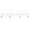 vidaXL Tv-meubel 150x36x30 cm bewerkt hout wit