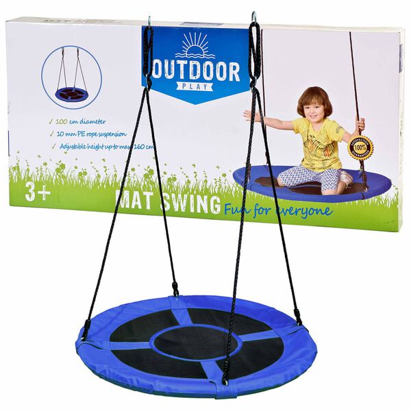 OUTDOOR PLAY Nestschommel met mat 100 cm 45412