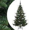 vidaXL Kunstkerstboom met kerstbal 180 cm 300 LED's Warmwit PE & PVC