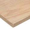 vidaXL Traptreden 2 st 120x25x2 cm onbehandeld massief eikenhout
