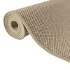 vidaXL Tapijtloper 80x200 cm sisal-look zandkleurig