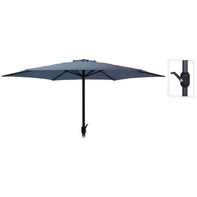 ProGarden Parasol 270 cm donkerblauw online kopen | vidaXL.be