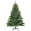 vidaXL Kunstkerstboom met 150 LED met standaard Groen 150 cm PE en PVC