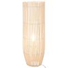 vidaXL Vloerlamp E27 84 cm wilgen wit