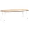vidaXL Haarnadelpoten voor console tafel 4 st 72 cm massief staal wit