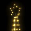 vidaXL LED-kerstboom 339 LEDs warm wit 187 cm