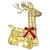 vidaXL 3D Kerst Rendier LOVIISA 140 LED's Warmwit 55 x 22 x 63 cm