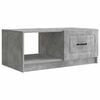 vidaXL Salontafel Betongrijs 90 x 50 x 37 cm Bewerkt hout