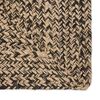 vidaXL Tapijt Naturel en zwart 120 x 170 cm Jute