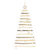 vidaXL Kerstboom Naturel 120 cm Massief essenhout