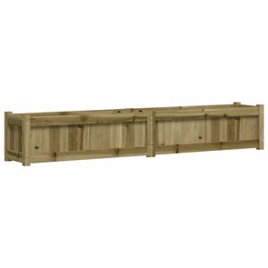vidaXL Plantenbak 180x31x31 cm ge&iuml;mpregneerd grenenhout