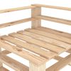 vidaXL 6-delige Loungeset pallet hout