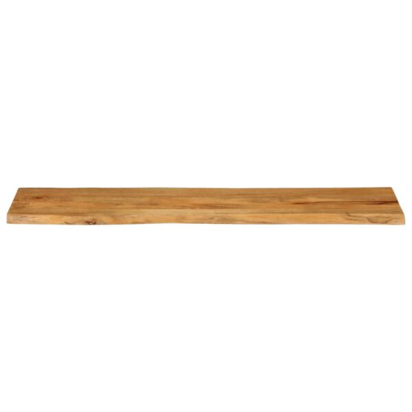 vidaXL Tafelblad met natuurlijke rand 180x40x2,5 cm massief mangohout