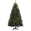 vidaXL Kunstkerstboom met 300 LED's 210 cm
