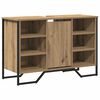 vidaXL Badkamertenk te kast Artisan Eiken 91 x 35 x 60 cm Bewerkt hout