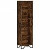 vidaXL Boekenkast 50x31x169 cm bewerkt hout gerookt eikenkleurig