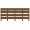 vidaXL Bedframe massief grenenhout honingbruin 140x190 cm