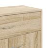 vidaXL Dressoir 60x30x75 cm bewerkt hout sonoma eikenkleurig