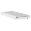 vidaXL Bedframe Wit 90 x 190 cm Massief grenenhout