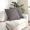 vidaXL Sofa Kussens 2 pcs Taupe 60 x 60 cm Stof