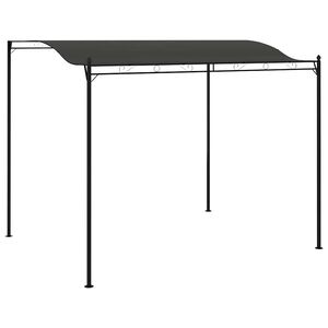 vidaXL Zonneluifel 3x2,4 m antraciet