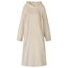vidaXL Deken hoodie Beige s Flanel