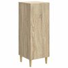 vidaXL Dressoir Sonoma Eiken 33 x 34,5 x 90 cm Bewerkt hout
