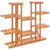 vidaXL Plantenstandaard 110x25x110,5 cm massief vurenhout